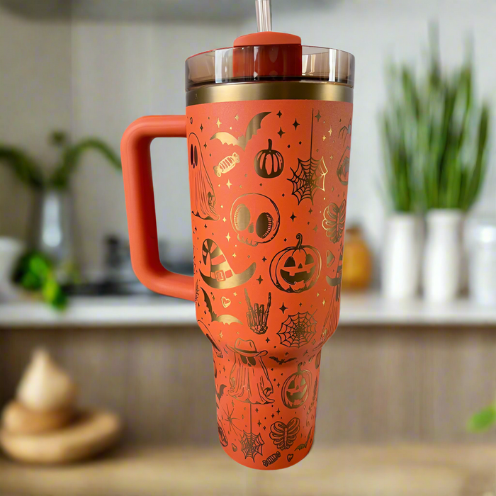 Halloween Themed 40oz Tumbler