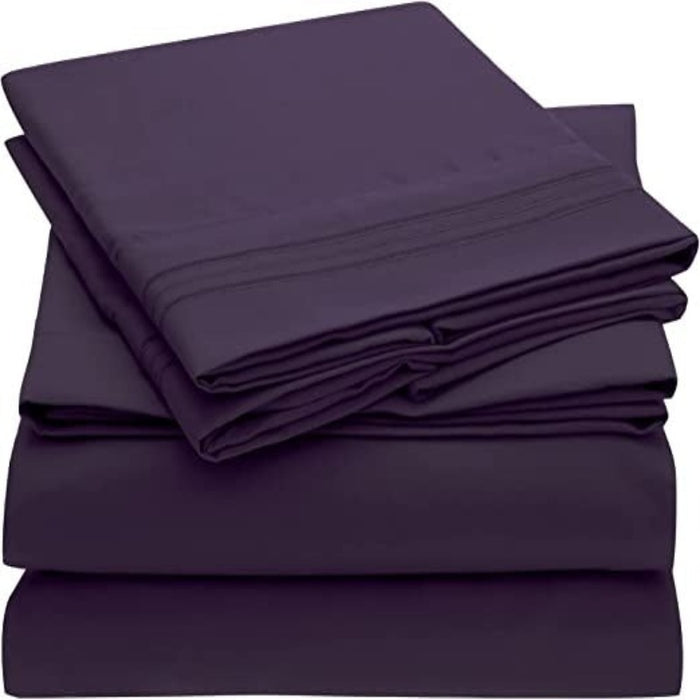 Extra Deep Pocket Bedding Sheets & Pillowcases - Hotel Luxury, Ultra Soft, Cooling Bed Sheets - Grafton Collection