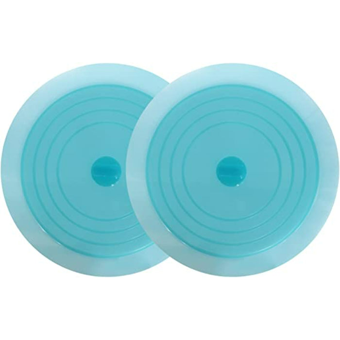 Large Silicone Drain Plug Hair Stopper Flat Suction Cover for Kitchen Bathroom and Laundry - Grafton Collection