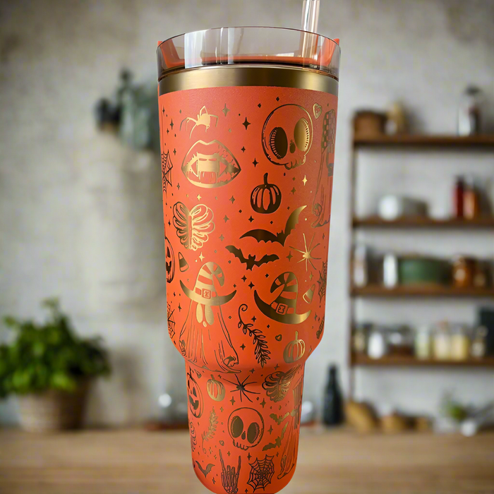 Halloween Themed 40oz Tumbler