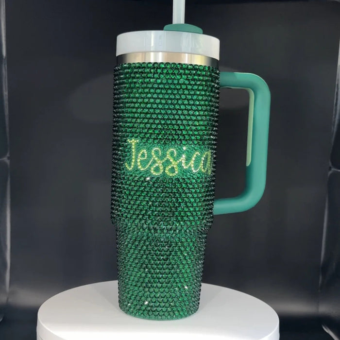 30 Oz Personalized Insulated Tumbler With Handle