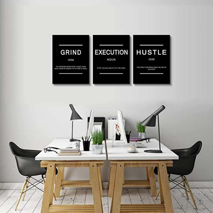 Positive Quotes Wall Poster for Home, Office And Workplace - Grafton Collection