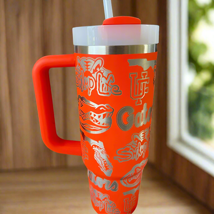 Florida Gators 30oz Laser Engraved Insulated Tumbler