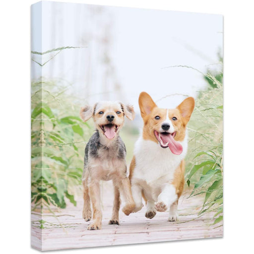 Personalized Photo To Canvas Print - Canvas Prints With Your Photos On Custom Wall Art For Bedroom, Living Room, Wedding Baby Pet Family Picture Framed Wall Art - Grafton Collection