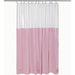 Pink Shower Curtain Liner - Lightweight Shower Curtain With Magnets, Metal Grommets - Grafton Collection