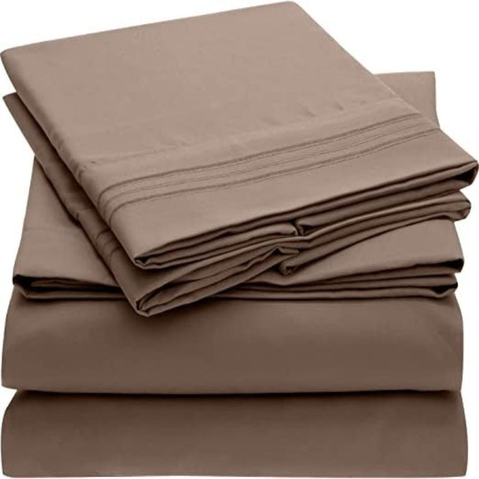 Extra Deep Pocket Sheets & Pillowcases - Hotel Luxury, Ultra Soft, Cooling Bed Sheets - Extra Deep Pocket - Grafton Collection