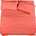 Bedding Sheets Set, 4 Piece Bedding, Brushed Microfiber, Shrinkage and Fade Resistant, Easy Care - Grafton Collection