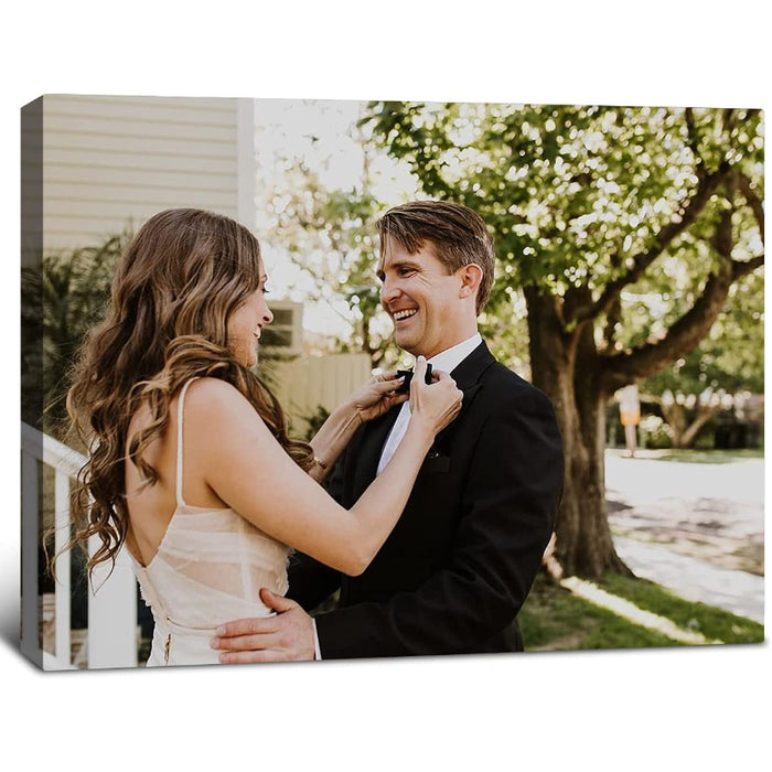 Custom Framed Canvas Prints With Your Photos - Personalized Picture To Canvas Wall Art - Grafton Collection
