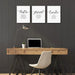 Positive Quotes Wall Poster for Home, Office And Workplace - Grafton Collection