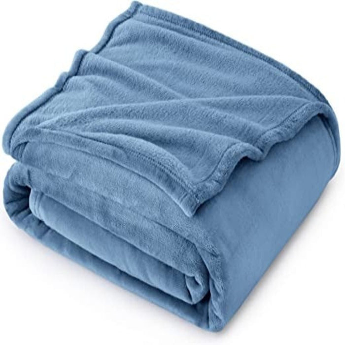 Throw Blanket for Couch- Lightweight Plush Fuzzy Cozy Soft Blankets and Throws for Sofa - Grafton Collection