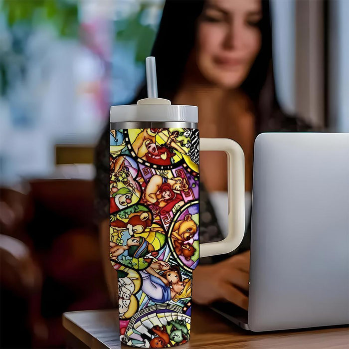 Cartoon Pattern Insulated Tumbler