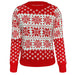 Christmas Deer Printed Knitted Sweater - Grafton Collection