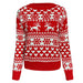 Christmas Deer Printed Sweater - Grafton Collection