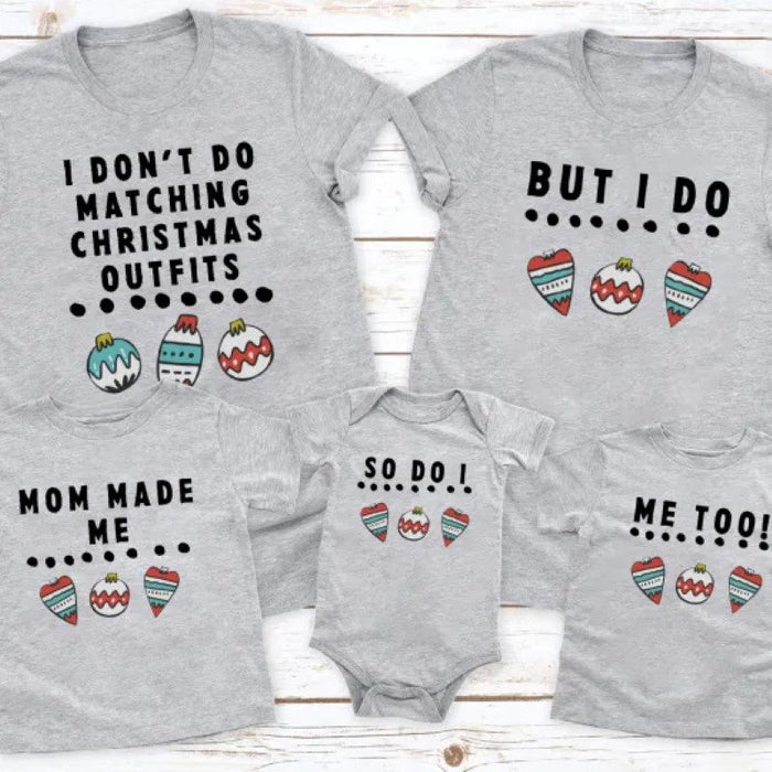 Christmas Family Matching Shirt Set