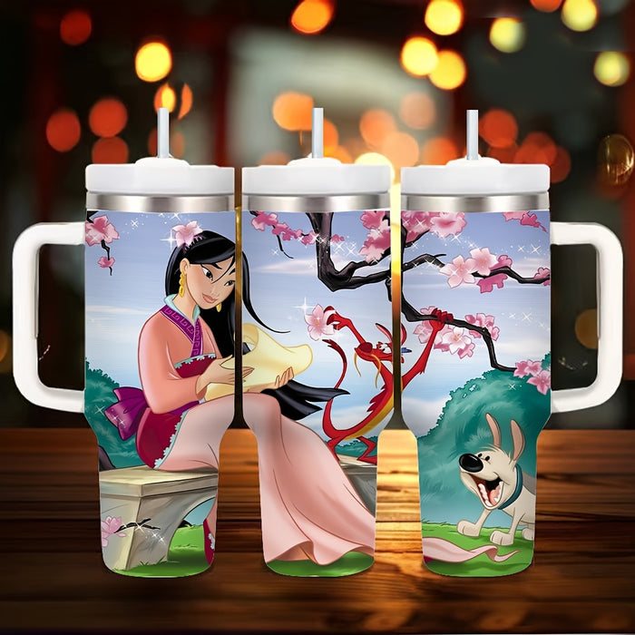 Cartoon Princess Princess Tumbler