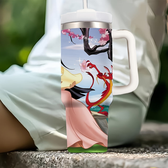 Cartoon Princess Princess Tumbler