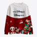 Christmas Mickey and Minnie Crew Collar Sweatshirt - Grafton Collection