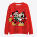 Christmas Mickey and Minnie Crew Collar Sweatshirt - Grafton Collection