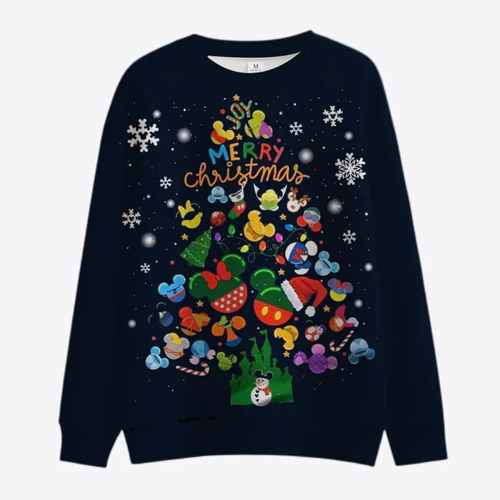 Christmas Themed Crew Collar Sweatshirt - Grafton Collection