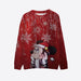 Christmas Themed Mickey Minnie Sweatshirt - Grafton Collection