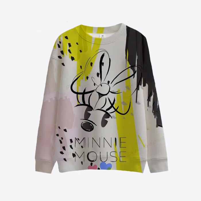 Christmas Themed Mickey Minnie Sweatshirt - Grafton Collection