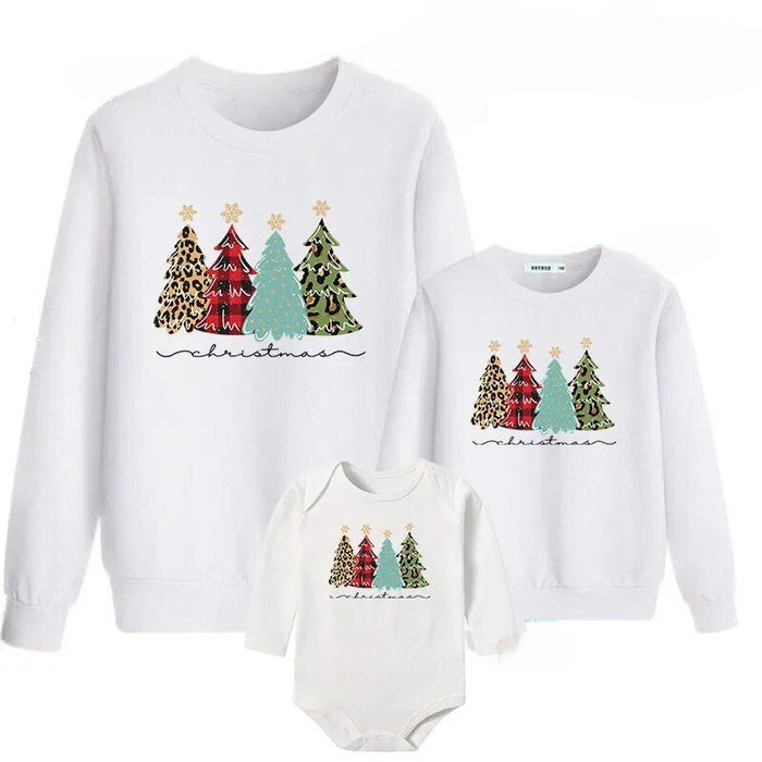 Christmas Tree Printed  Sweatshirt - Grafton Collection