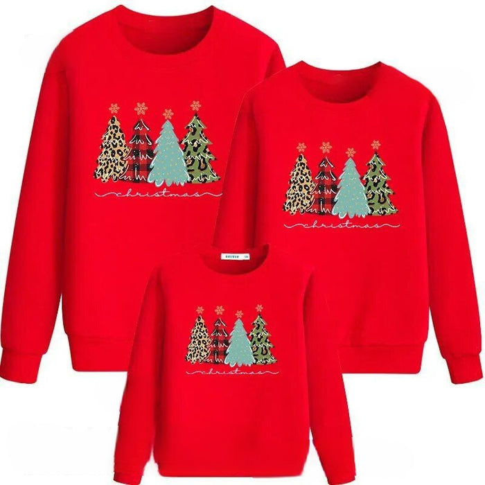 Christmas Tree Printed  Sweatshirt - Grafton Collection