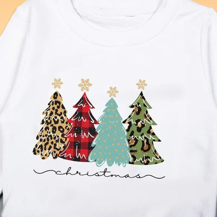 Christmas Tree Printed  Sweatshirt - Grafton Collection