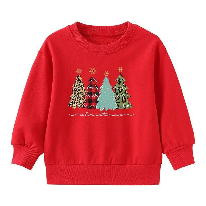 Christmas Tree Printed  Sweatshirt - Grafton Collection