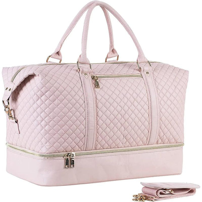 Stylish Accented Travel Duffel Bag