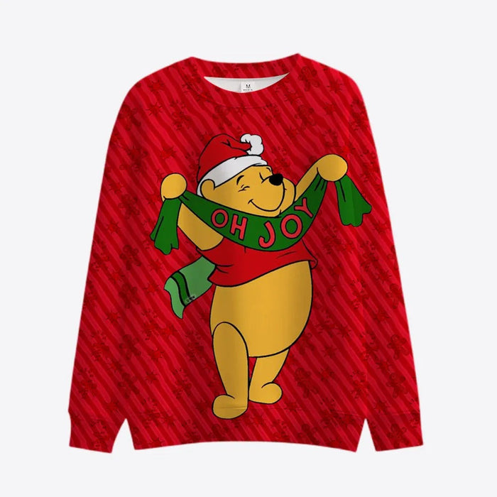 Disney Cartoon Printed Christmas Pullover - Grafton Collection