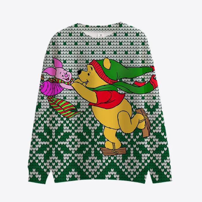 Disney Cartoon Printed Christmas Pullover - Grafton Collection