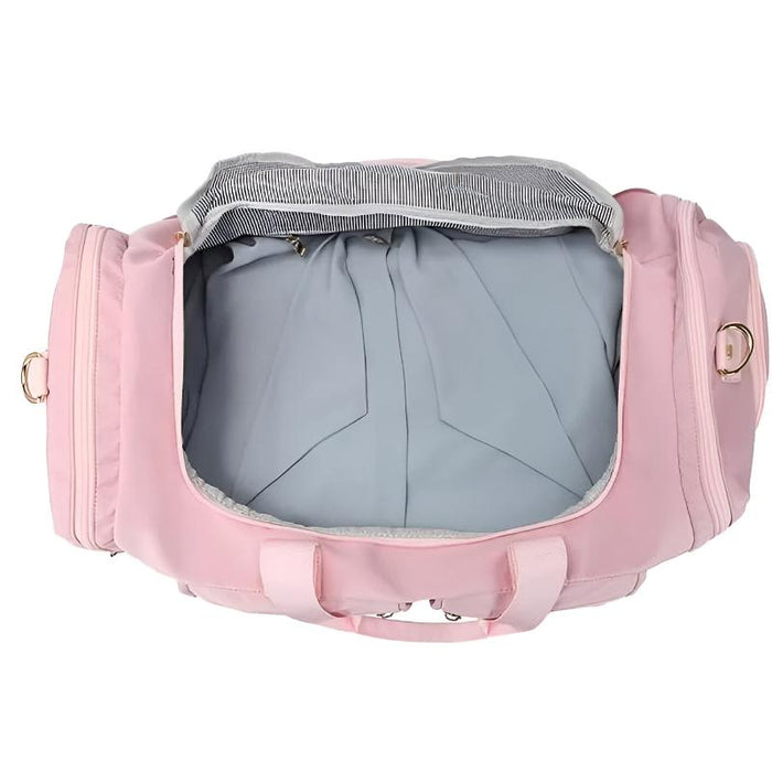 Duffle Bag With Shoe Compartment