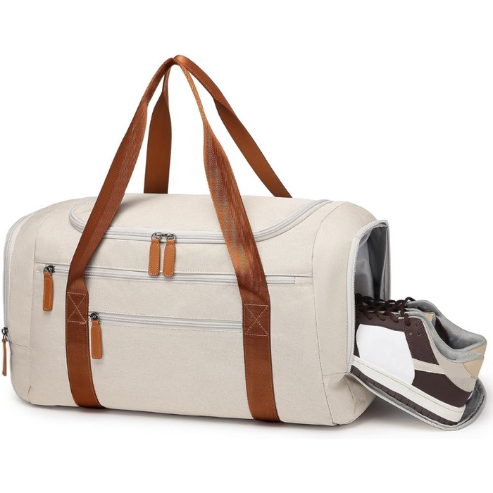 Elegant Canvas Duffle Bag