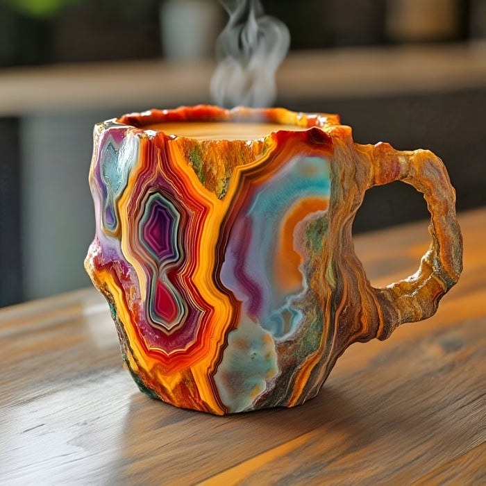 Gemstone Crystal Coffee Mug