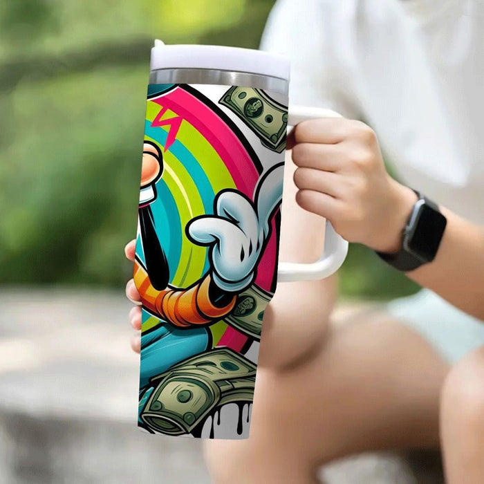 Goofy Goof Printed Insulated Tumbler