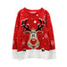 Long Sleeve Fur Christmas Sweater - Grafton Collection