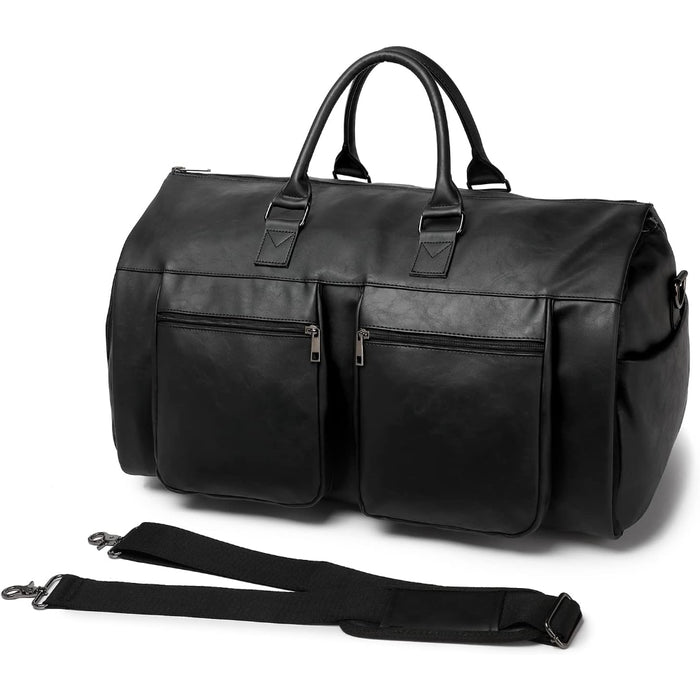 Luxurious Duffel Bag With Front Pockets