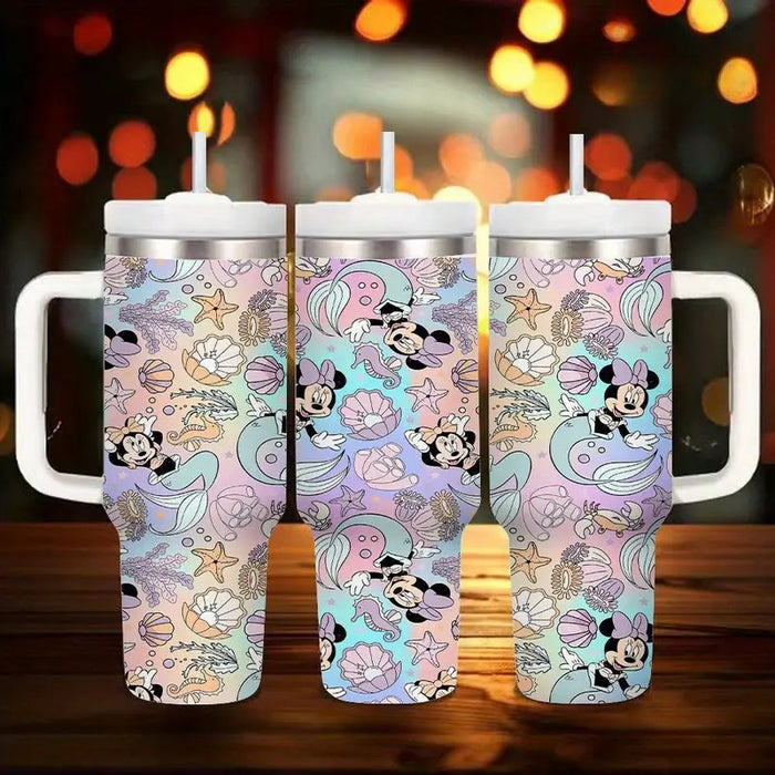 40Oz Mickey And Minnie Character Insulated Tumbler