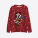 Mickey Minnie Round Collar Christmas Sweatshirt - Grafton Collection