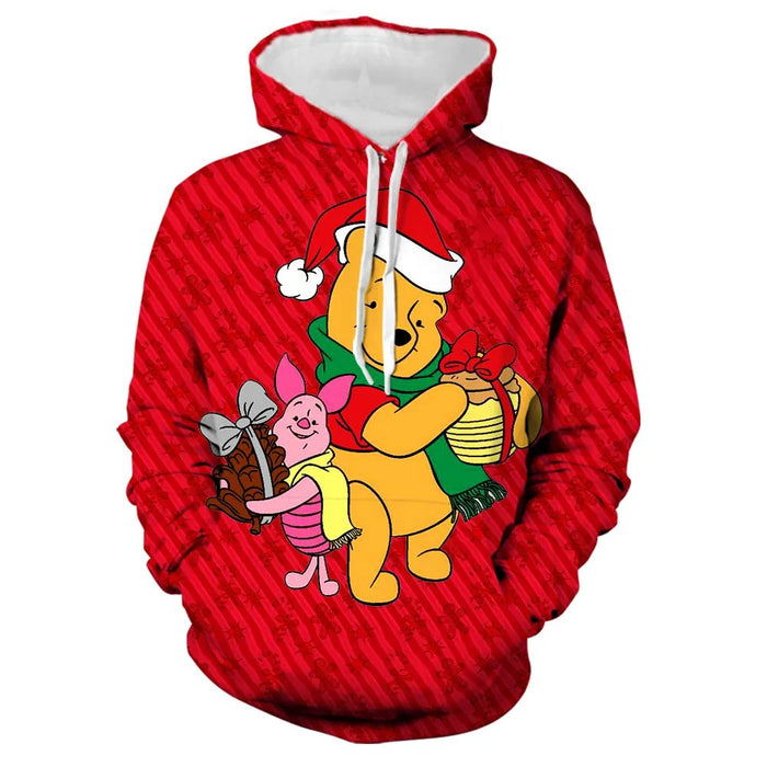 Mickey And Winnie Christmas Hoodies - Grafton Collection