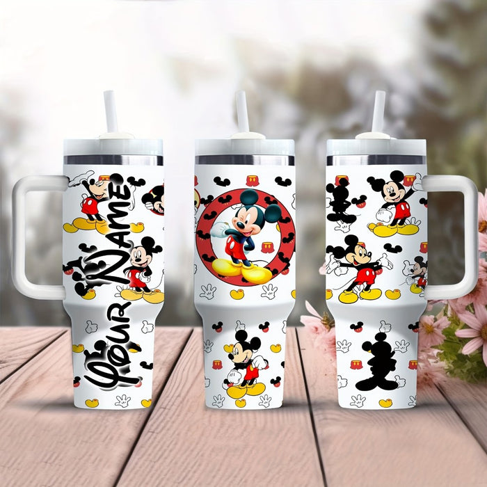 Mickey Mouse Insulated Tumbler With Handle