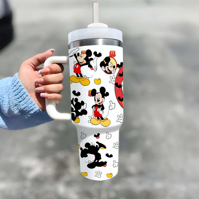 Mickey Mouse Insulated Tumbler With Handle