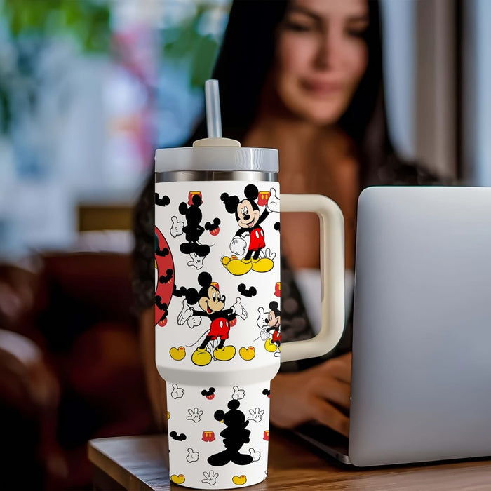 Mickey Mouse Insulated Tumbler With Handle