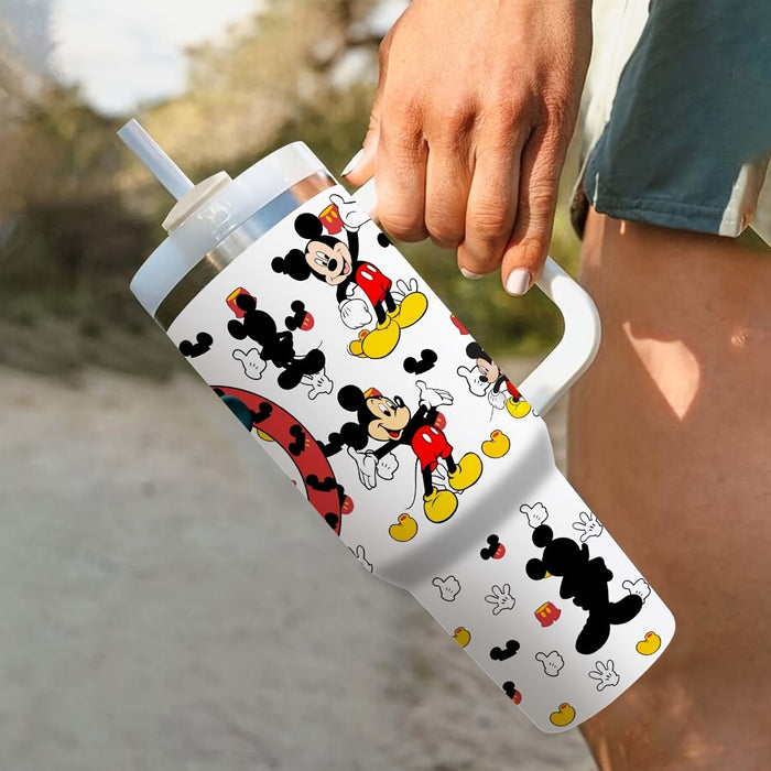 Mickey Mouse Insulated Tumbler With Handle