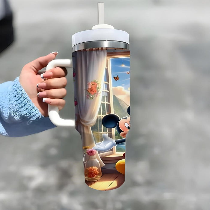 Mickey Minnie Mouse Leakproof Insulated Tumbler