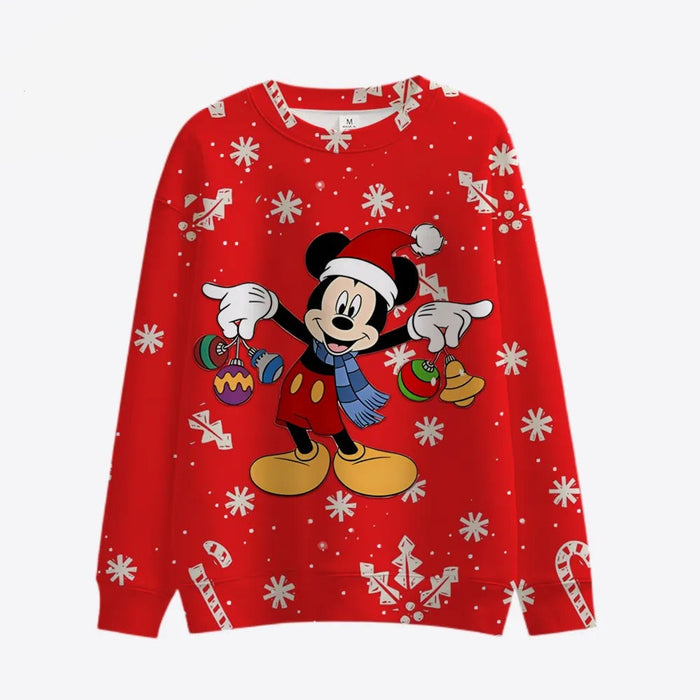 Mickey Mouse Printed Long Sleeve Pullover - Grafton Collection