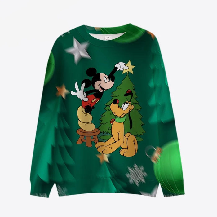 Mickey Mouse Printed Long Sleeve Pullover - Grafton Collection