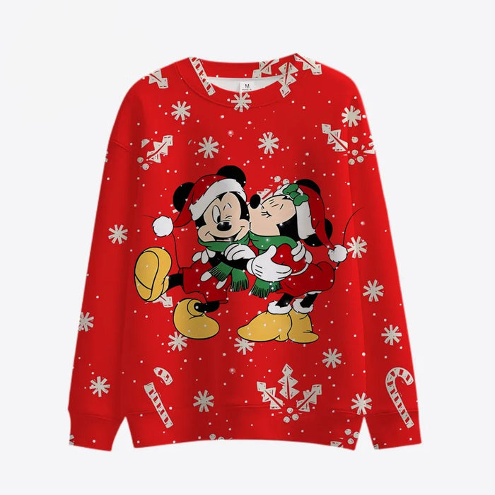 Mickey Mouse Printed Long Sleeve Pullover - Grafton Collection