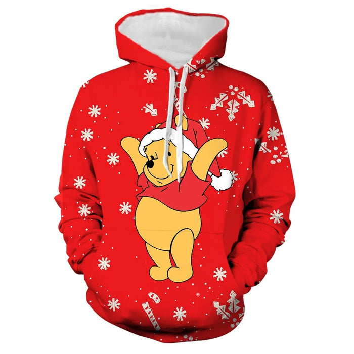 Mickey Minnie And Winnie Christmas Sweatshirt - Grafton Collection